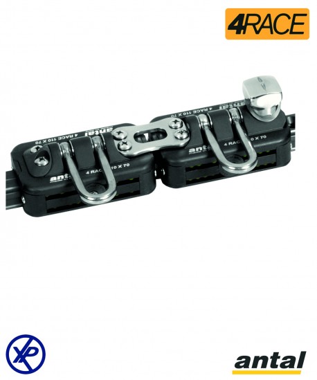 CHARIOT DOUBLE A BILLES "LIFE RAIL SYSTEM"