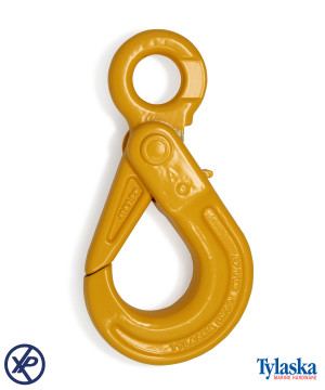 STLH-10PY - CROCHET LEVAGE CERTIFIÉ AUTO-BLOQUANT - JAUNE