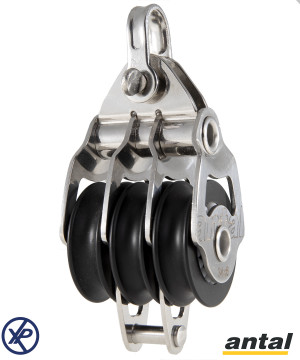 POULIE TRIPLE A RINGOT 34MM