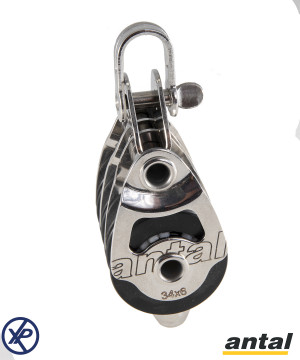 POULIE TRIPLE A RINGOT 34MM