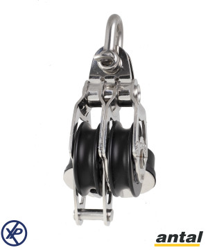 POULIE DOUBLE RINGOT À COINCEUR 34MM