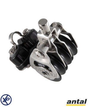 POULIE TRIPLE RINGOT À COINCEUR 34MM