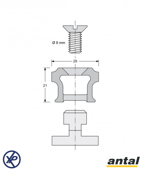 FB29 - RAIL POUR MONTAGE DIRECT