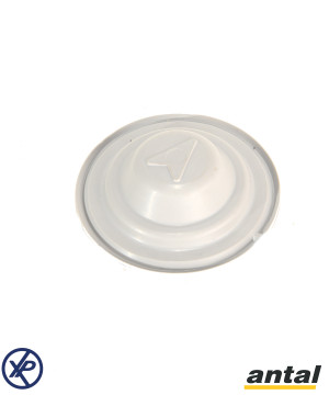 PASTILLE BOUTON DE COMMANDE GRISE