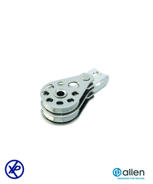 POULIE POUR CÂBLE DOUBLE Ø25MM