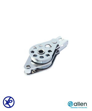 POULIE POUR CÂBLE DOUBLE Ø25MM