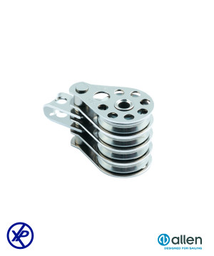 POULIE POUR CÂBLE QUADRUPLE Ø25MM