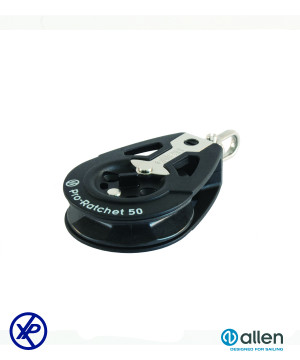 POULIE SIMPLE À CLIQUET 50MM