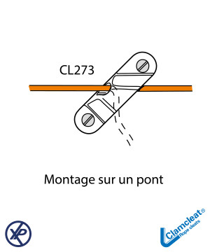 COINCEUR RACING NERF DE VOILE (TRIBORD)