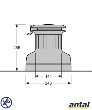 XT66 - WINCH 2 VITESSES RÉDUITES