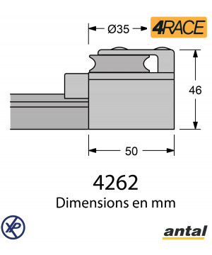 EMBOUT RENVOI SIMPLE 4RACE