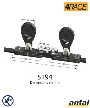 ENSEMBLE 2 CHARIOTS DE GV 4RACE T190