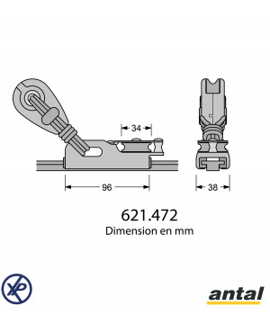 CHARIOT DE GÉNOIS 26x4 À SANGLER