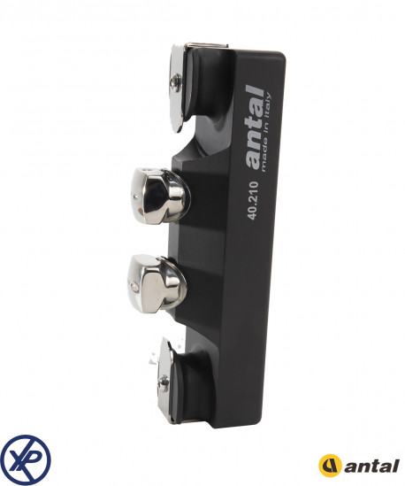 CURSEUR  DE DRISSE RAIL T 40x8 DOUBLE PISTON