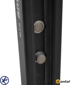 CURSEUR  DE DRISSE RAIL T 40x8 DOUBLE PISTON