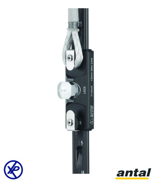 KIT COMPLET RAIL T 40x8-CURSEUR DOUBLE