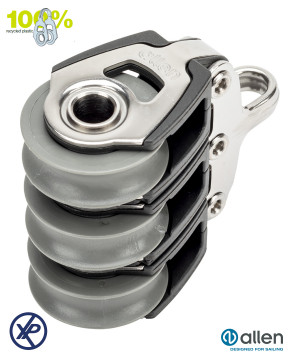 POULIE TRIPLE 30MM À PALIER LISSE