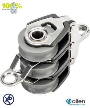 POULIE TRIPLE 30MM À PALIER LISSE