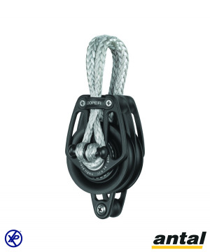 POULIE DOUBLE LOOPER Ø60 A RINGOT AVEC LOOP