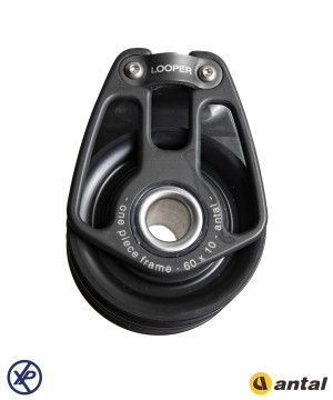 POULIE DOUBLE LOOPER Ø60 SANS LOOP