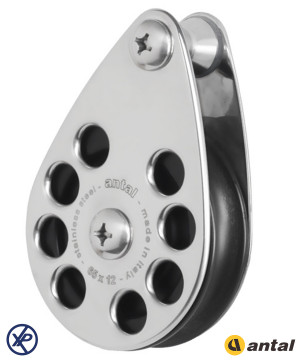 POULIE SIMPLE CLASSIC LINE INOX T65 - A SANGLER