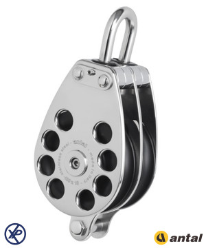 POULIE DOUBLE CLASSIC LINE INOX T120 - RINGOT