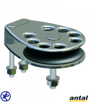 POULIE SIMPLE CLASSIC LINE INOX T120 - PLAT-PONT