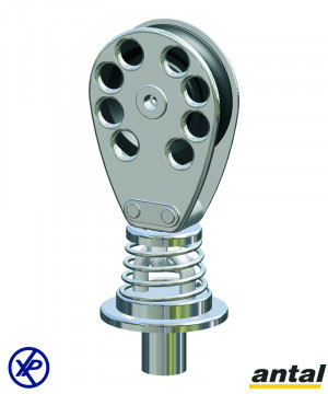 POULIE SIMPLE CLASSIC LINE INOX T180 - STAND-UP SUR PADEYE
