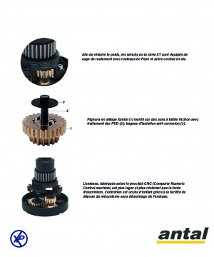 WINCH XT 40 RACE 2 VITESSES