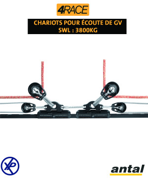 CHARIOT 4RACE SÉRIE USINÉ - LIAISON TEXTILE - T150