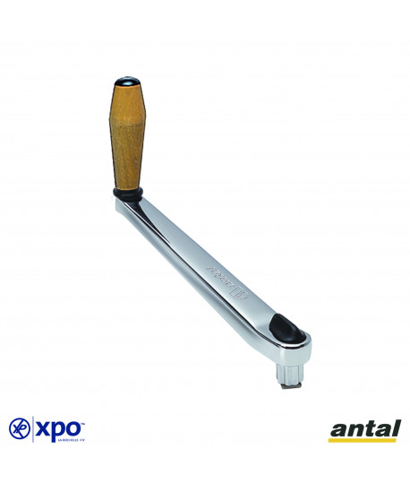 MANIVELLE CHROMÉE SIMPLE 250MM