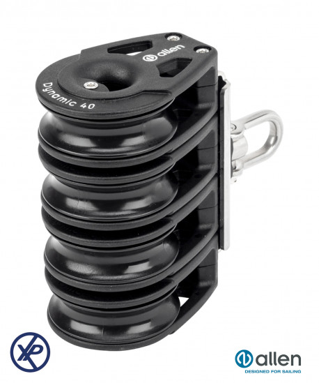 POULIE DYNAMIC 40MM QUADRUPLE