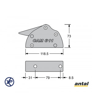 V-CAM 611 SIMPLE Ø6MM