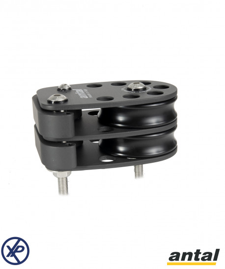 RENVOI A BLOQUEUR -DOUBLE -POULIE Ø65MM