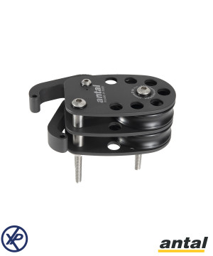 RENVOI A BLOQUEUR -DOUBLE -POULIE Ø65MM