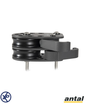 RENVOI A BLOQUEUR -DOUBLE -POULIE Ø65MM