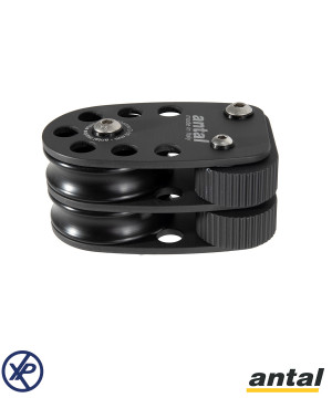 RENVOI A BLOQUEUR -DOUBLE -POULIE Ø65MM