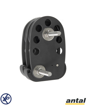 RENVOI A BLOQUEUR -DOUBLE -POULIE Ø65MM