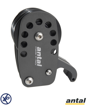 RENVOI A BLOQUEUR -DOUBLE -POULIE Ø80MM