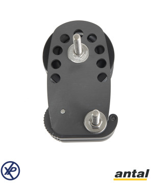 RENVOI A BLOQUEUR -DOUBLE -POULIE Ø80MM