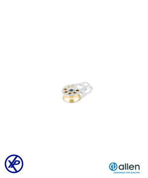 POULIE LÉGÈRE SIMPLE 16MM À PALIER LISSE