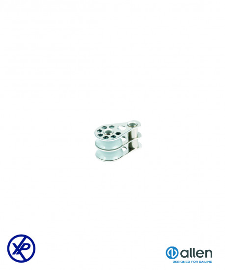 POULIE LÉGÈRE DOUBLE 16MM À PALIER LISSE