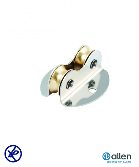 POULIE LÉGÈRE DOUBLE 15MM À PALIER LISSE