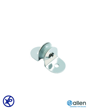 POULIE LÉGÈRE PASSE-PONT 16MM À PALIER LISSE