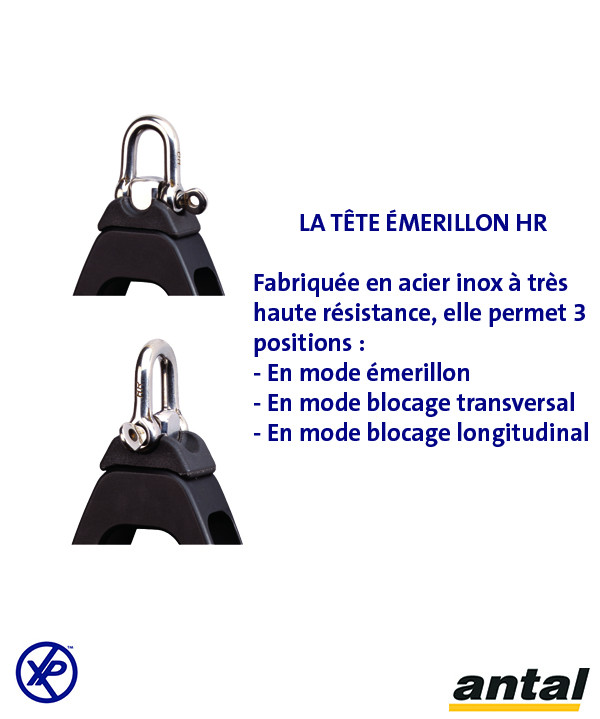 POULIE OPF DOUBLE 60MM