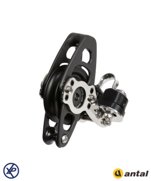 POULIE OPF SIMPLE RINGOT ET COINCEUR`À SANGLER 60MM