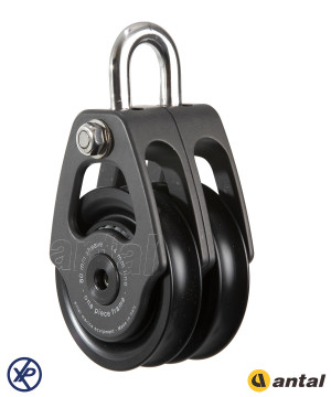 POULIE OPF DOUBLE FIXE 80MM