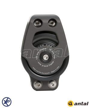 POULIE OPF DOUBLE PLAT-PONT 100MM