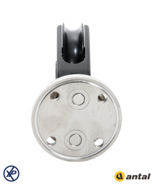 POULIE OPF SIMPLE SUR PLATINE PADEYE 100MM