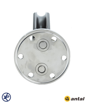 POULIE OPF SIMPLE SUR PLATINE PADEYE 140MM